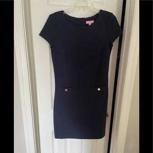 Lily Pulitzer Navy button dress